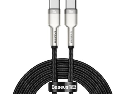 Baseus Cafule Series nabíjecí/datový kabel USB-C na USB-C 2m 100W černá