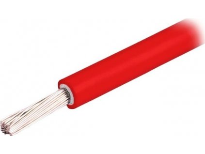 GOOWEI Energy kabel pro zapojení solárních panelů měděný 1x 4mm2, červený