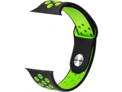 IMMAX řemínek pro chytré hodinky SW10/ SW13/ SW13 PRO/ Apple watch/ černo-zelený