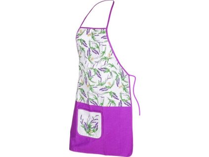 BANQUET Zástěra kuchňská s kapsou LAVENDER 50 x 76 cm