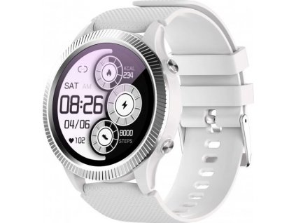 CARNEO Athlete GPS/Silver/Sport Band/White