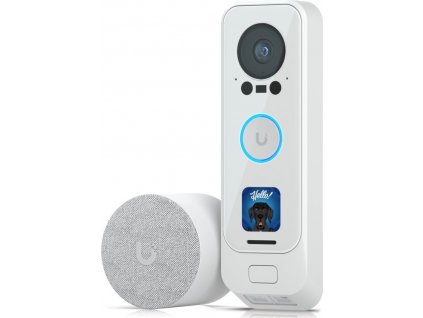 Ubiquiti UVC-G4 Doorbell Pro PoE Kit - G4 Doorbell Professional PoE Kit - White