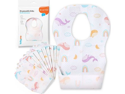 Jednorazové dětské bryndáčky BabyOno 10ks v balení