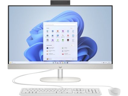 HP 27-cr0001nc/ AiO/ Ryzen 5 7520U/ 16GB DDR5/ 512GB SSD/ AMD Integrated/ 27" FHD,matný/ W11H/ kbd+myš/ bílý