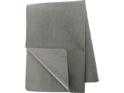 Ručník s vysokou absorpcí v plastovém obalu 66 x 43 cm šedá