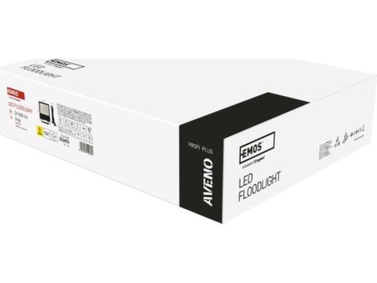 LED reflektor AVENO 150W, černý, neutrální bílá