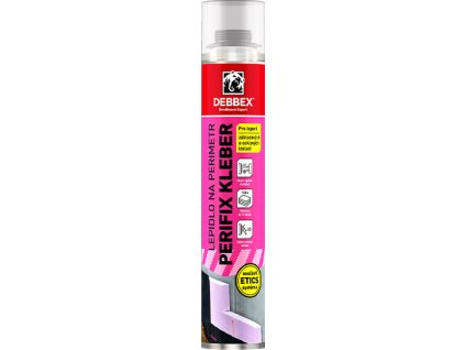 Lepidlo na perimetr PERIFIX KLEBER 750 ml pistolová dóza žlutá