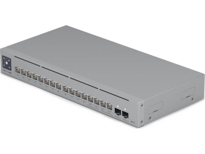 Ubiquiti UniFi Switch Pro Max 16 PoE - 4x 2.5GbE, 12x GbE, 2x SFP+, Etherlighting, PoE+/PoE++ (PoE budget 180W)