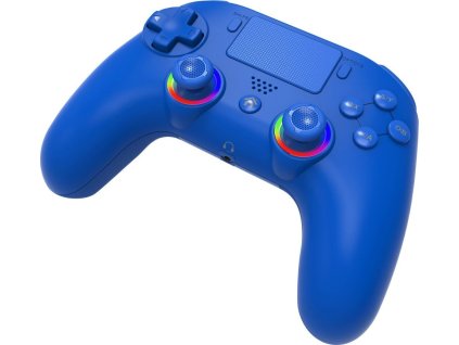 SUBSONIC by SUPERDRIVE herní ovladač WIRELESS LED/ PS4/ PC/ Modrý