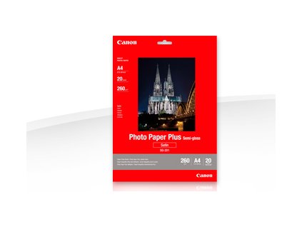 Canon SG-201, A3+ fotopapír saténový, 20ks, 260g/m