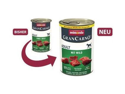GRANCARNO Adult - se zvěřinou 400 g