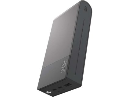 Powerbanka GP M2+ Series, 20 000 mAh, 22,5 W, šedá