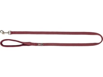 Vodítko PREMIUM s vyplněnou rukojetí, sangria