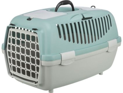 Transportní box CAPRI II, XS-S: 37x34x55cm (max. 8kg), světle šedá/šalvějová