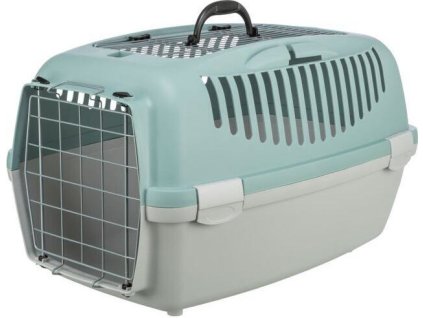 Transportní box CAPRI III Open Top, S: 40x38x61cm (max. 12kg), světle šedá/šalvějová