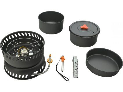 Nádobí s vařičem TREK sada 9ks s příslušenstvím