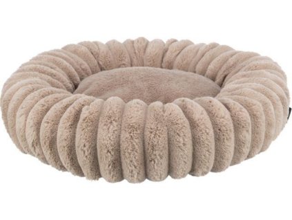 Kulatý pelech LONNI, manšestrový plyš, béžová