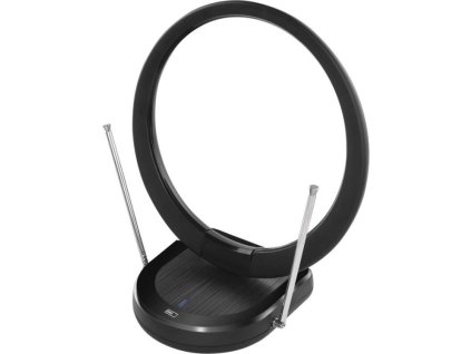 Anténa pokojová CITY RING–C500, DVB-T2, DAB, filtr LTE/4G/5G