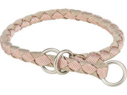 Obojek CAVO kulatý polostahovací, tělová/písková