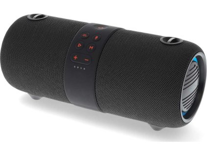 Bluetooth® Reproduktor | Maximální doba přehrávání na baterie: 6.5 hod | Do ruky | 40 W | Stereo | Vestavěný mikrofon | IPX6 | Propojitelný | Černá