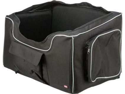 Autosedačka 56 x 37 x 36 cm, černá/šedá