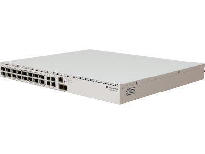 MikroTik Cloud Switch CRS520-4XS-16XQ-RM, 4x 2GHz CPU, 4GB RAM, 2x 10 GbE, 16x QSFP28, 4x SFP28, 2x PSU, L5