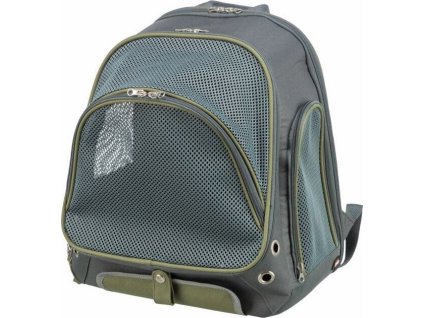 Transportní batoh LYLA, 34 x 22 x 42 cm, do 8 kg, nylon, šedá/modrá