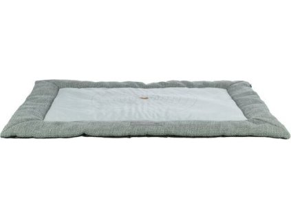 Podložka k ležení VIVIANA, sametová tkanina, modrošedá