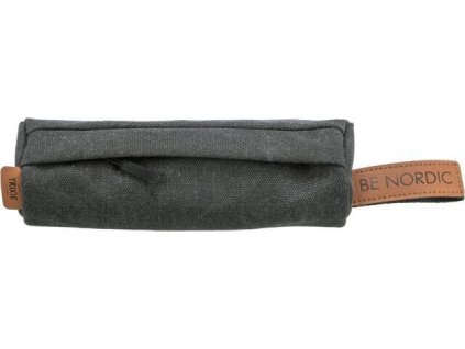 BE NORDIC Dummy, pouzdro na pamlsky, ø 6 × 20 cm, kanvas, černá