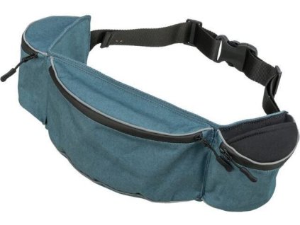 BAGGY Belt 3v1, maxi ledvinka, 44x33x18 cm/pas 62-125 cm, petrolejová