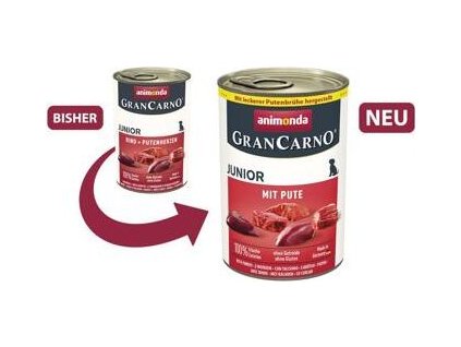 GRANCARNO Junior - s krůtím masem 400 g