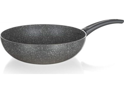 BANQUET Pánev WOK s nepřilnavým povrchem GRANITE PR 28 x 8 cm, indukce
