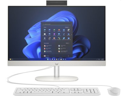HP ProOne 245 G10/ AiO/ Ryzen 3 7320U/ 8GB DDR5/ 512GB SSD/ Radeon 610M/ 23,8"FHD,matný/ W11H/ kbd+myš/ bílý