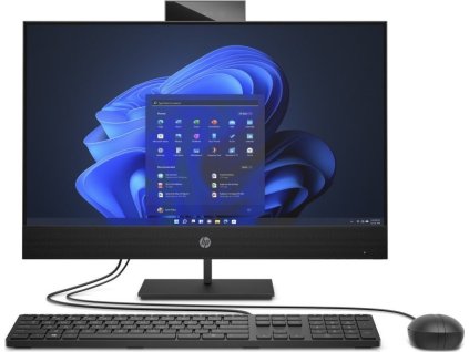 HP ProOne 440 G9/ AiO/ i3-14100T/ 8GB DDR5/ 512GB SSD/ Intel HD/ 23,8"FHD,matný/ bez OS/ kbd+myš/ černý