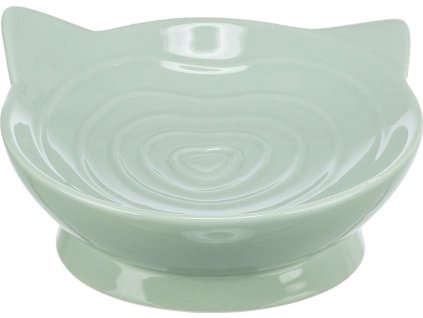 Keramická miska VIVIANA, tvar kočičí hlavy, 0,15 l/o 14 cm, šalvějová