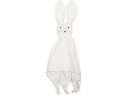 Mušelínový usínáček New Baby Rabbit white