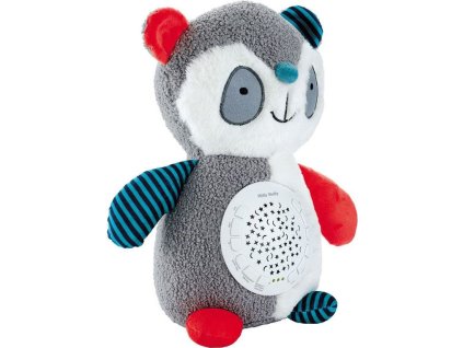 Plyšový usínáček panda s projektorem Milly Mally