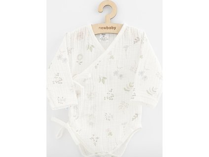 Kojenecké mušelínové body s bočním zapínáním New Baby Zoe 68 (4-6m)