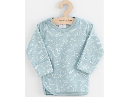 Kojenecká košilka New Baby Classic II dino mátový 68 (4-6m)