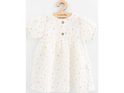 Kojenecké mušelínové šaty New Baby Zora 74 (6-9m)