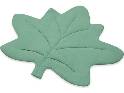 Mušelínová hrací deka New Baby Maple Leaf mint