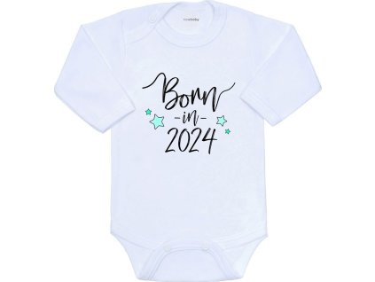 Body s potiskem New Baby Born in 2024 68 (4-6m)