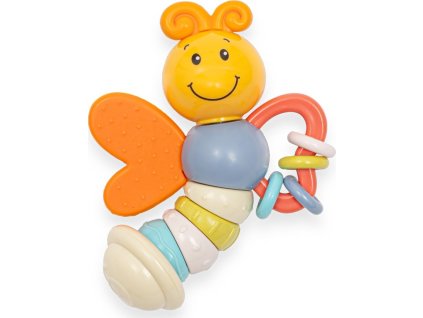Dětské chrastítko Baby Mix motýlek