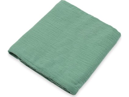 Dětská mušelínová deka New Baby green