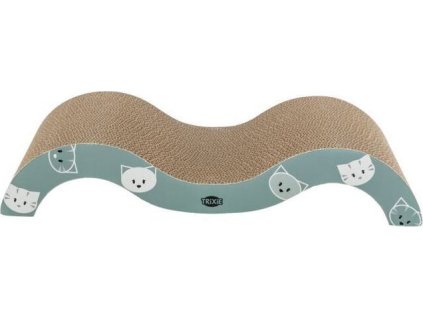 MIMI škrábací karton vlna 50 x 9 x 23 cm, šalvějová