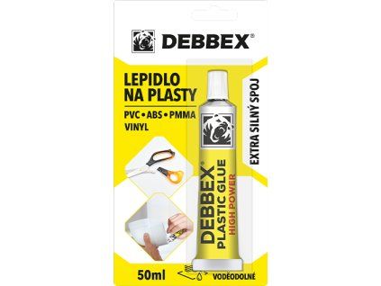 Lepidlo na plasty debbex by den braven web 2025