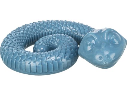 Snack Snake, had na pamlsky, TPR, 18 cm, petrolejová