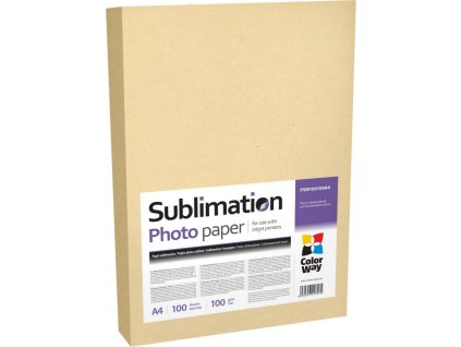 COLORWAY fotopapír/ Sublimační/ 100g/m2, A4/ 100 kusů