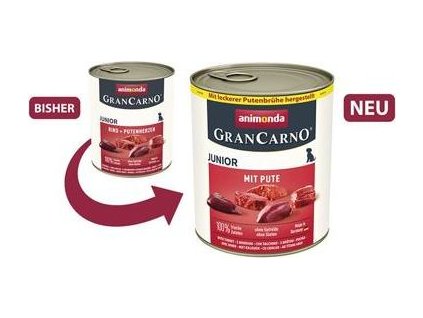 GRANCARNO Junior - s krůtím masem 800 g