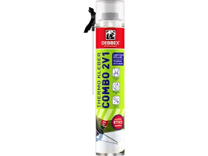 THERMO KLEBER COMBO 2v1 750 ml pistolová dóza žlutá